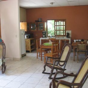 The living area