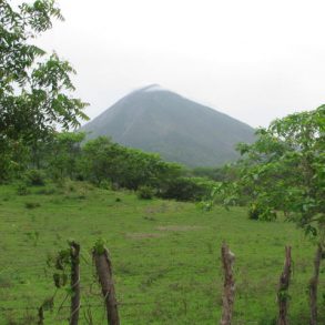 The view of Concepción volcano