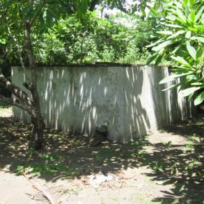 Huge water storage cistern