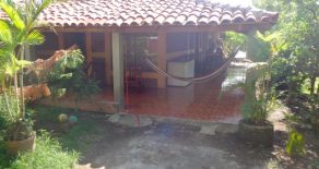 Ometepe Port Town home with huge garden space