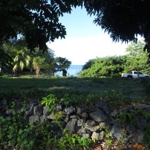 Ometepe Lake front building lot down by the port